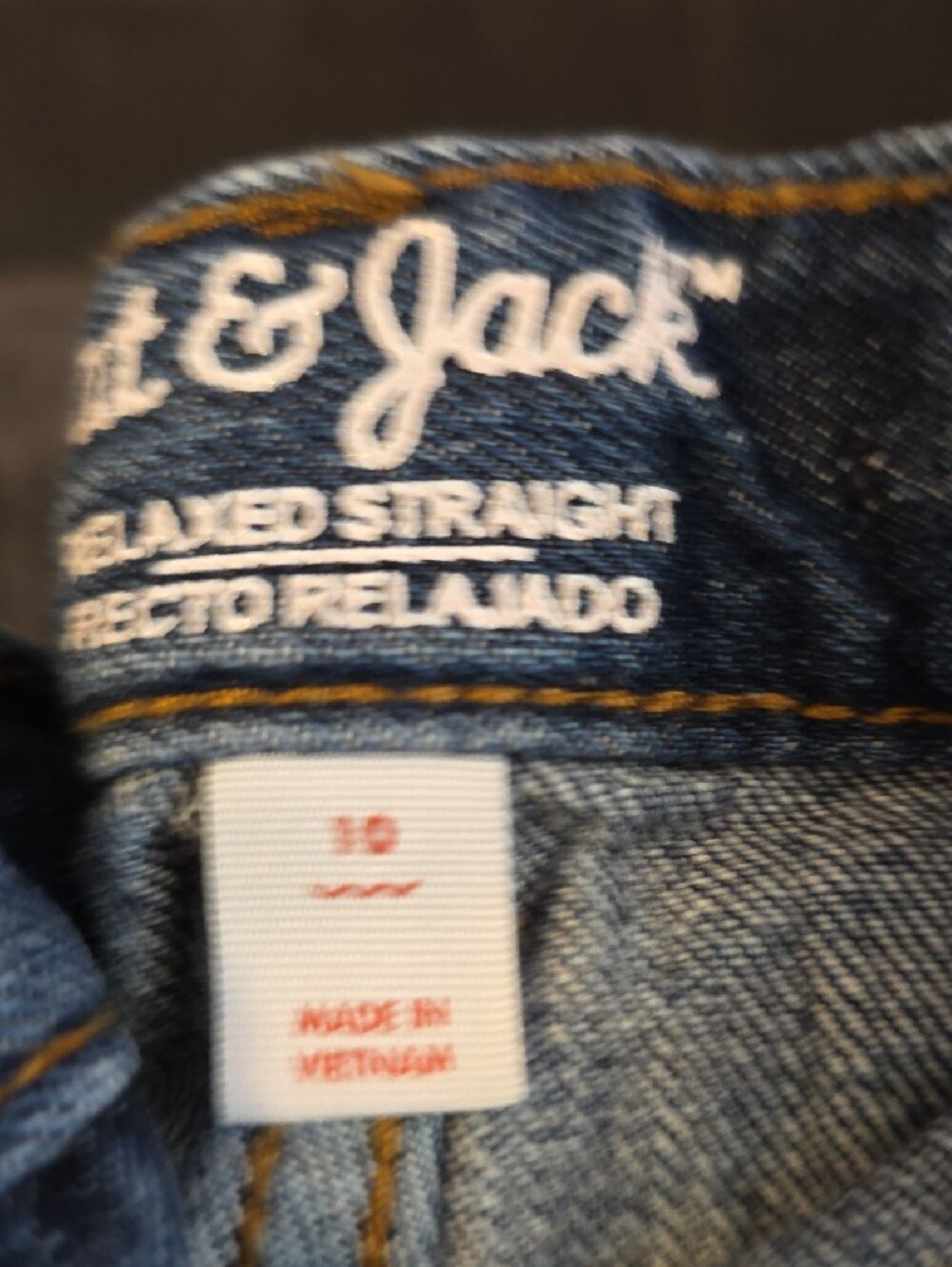 Three Pairs Cat & Jack Boys Jeans - Picture 3 of 5